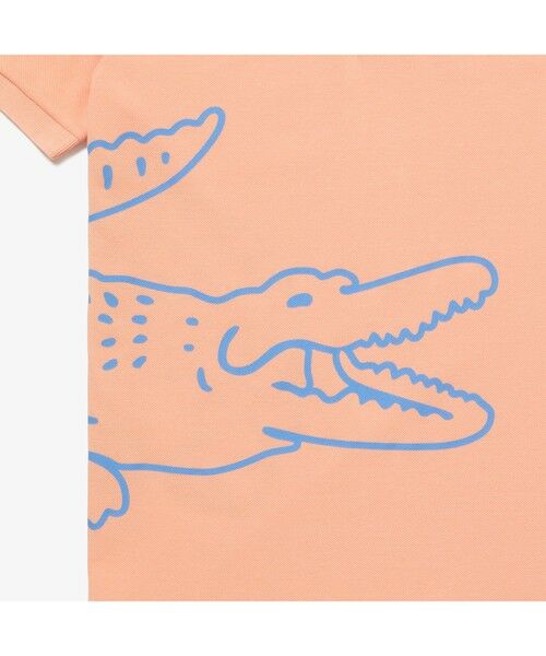 LACOSTE / ラコステ ポロシャツ | オーガニックコットンビッグワニロゴプリントポロシャツ | 詳細11