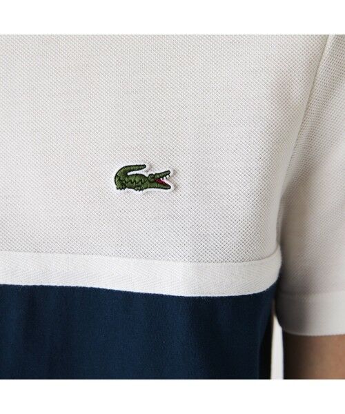 LACOSTE / ラコステ ポロシャツ | フロント配色ブロックポロシャツ | 詳細6