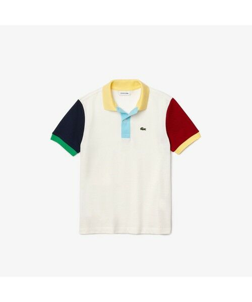 LACOSTE / ラコステ ポロシャツ | ボーイズクレイジーパターンポロシャツ | 詳細1