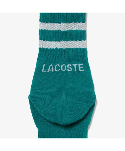 LACOSTE / ラコステ ソックス | リフレクティブラインミッドソックス | 詳細3