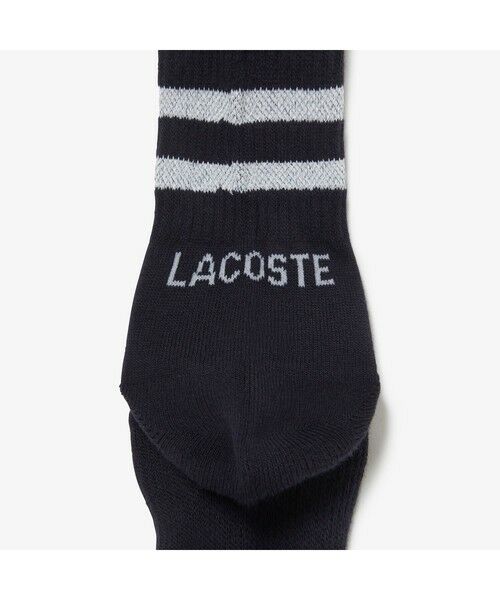 LACOSTE / ラコステ ソックス | リフレクティブラインミッドソックス | 詳細5