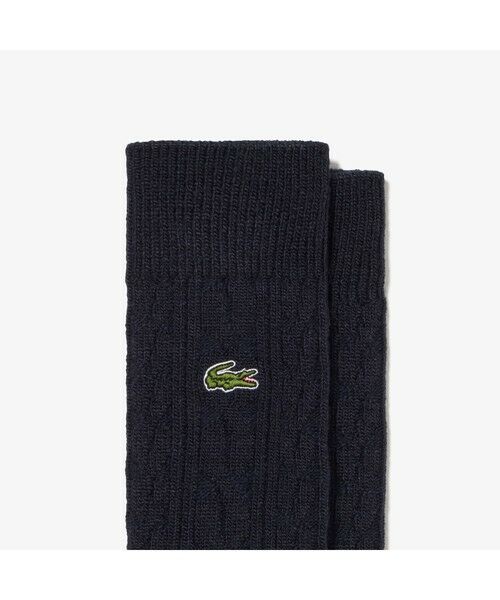 LACOSTE / ラコステ ソックス | ケーブルニットソックス | 詳細1