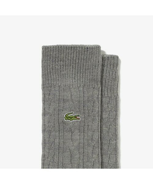 LACOSTE / ラコステ ソックス | ケーブルニットソックス | 詳細2