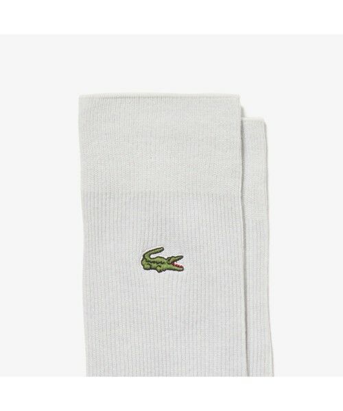 LACOSTE / ラコステ ソックス | クロックエンブレム1×1リブニットソックス | 詳細2