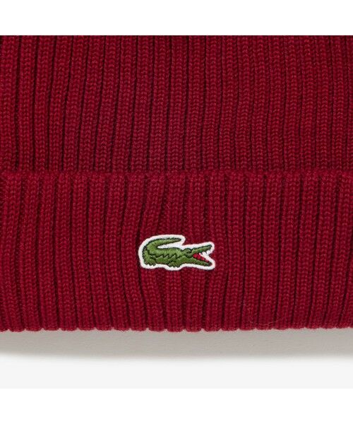 LACOSTE / ラコステ ニットキャップ | クロックエンブレムニットキャップ | 詳細9