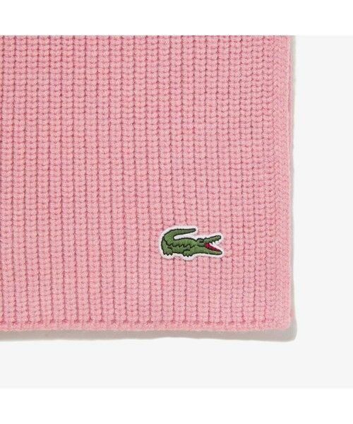 LACOSTE / ラコステ マフラー・ショール・スヌード・ストール | リブニットマフラー | 詳細5