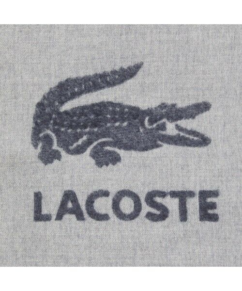 LACOSTE / ラコステ マフラー・ショール・スヌード・ストール | ビッグクロックリバーシブルマフラー | 詳細2