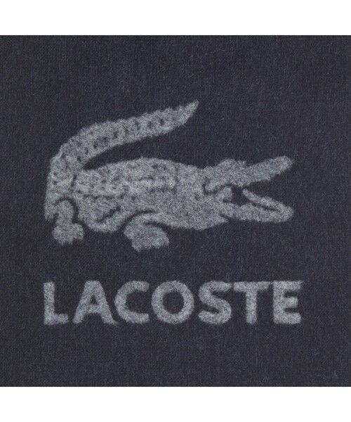 LACOSTE / ラコステ マフラー・ショール・スヌード・ストール | ビッグクロックリバーシブルマフラー | 詳細4