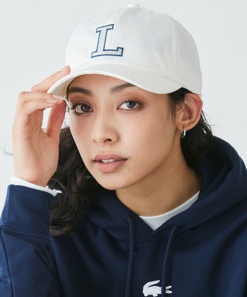コットンツイルLロゴキャップ （キャップ）｜LACOSTE / ラコステ