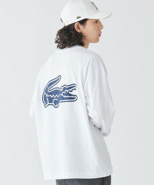LACOSTE キャップ ホワイトもしくはネイビー フリーサイズ LACOSTE キャップ ホワイトもしくはネイビー フリーサイズ