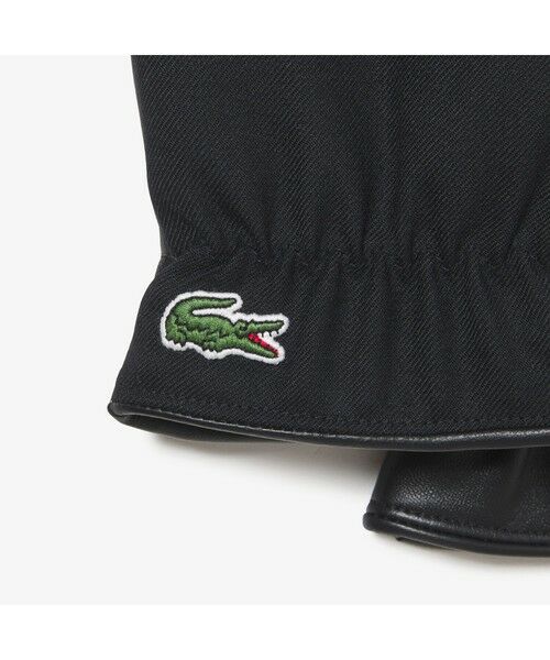 LACOSTE / ラコステ 手袋 | レザーコンビグローブ | 詳細1