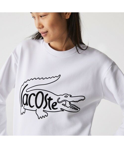 LACOSTE / ラコステ スウェット | クロコロゴプリントクルーネックスウェット | 詳細3