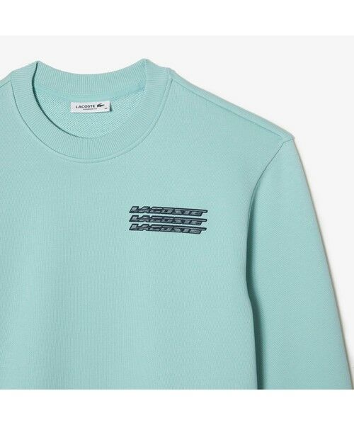 LACOSTE / ラコステ スウェット | グラフィカルロゴオーバーサイズクルーネックスウェット | 詳細10