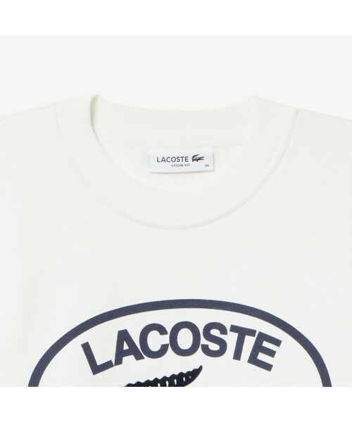 LACOSTE / ラコステ スウェット | ラウンドラージクロッククルーネックスウェットシャツ | 詳細2