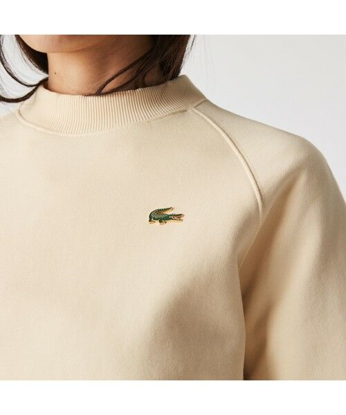 LACOSTE / ラコステ スウェット | LACOSTE L!VEメタルバッジクルーネックスウェット | 詳細4