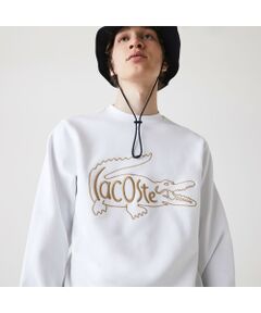 LACOSTE / ラコステ スウェット | ビッグロゴ刺しゅうクルーネックスウェット