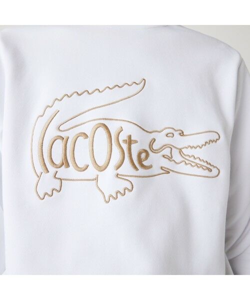 LACOSTE / ラコステ スウェット | ビッグロゴ刺しゅうクルーネックスウェット | 詳細4