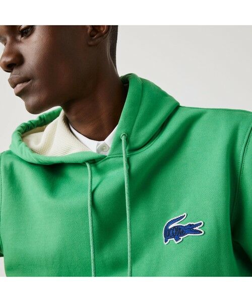 LACOSTE / ラコステ パーカー | ミドルワニロゴスウェットパーカ | 詳細1