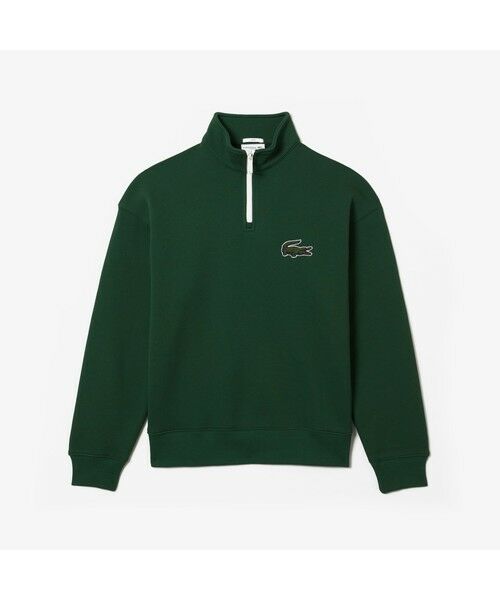 LACOSTE / ラコステ スウェット | ハーフジップオーガニックコットンスウェット | 詳細1