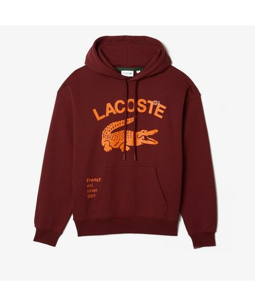 LACOSTE / ラコステ パーカー | オーバーサイズラコステプリントスウェットパーカ | 詳細3