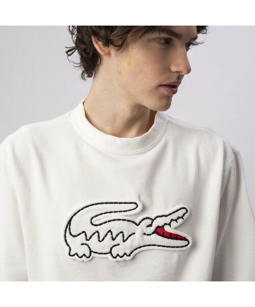 LACOSTE / ラコステ スウェット | ビッグクロック半袖スウェット | 詳細2