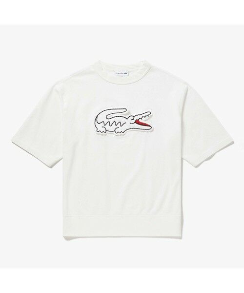 LACOSTE / ラコステ スウェット | ビッグクロック半袖スウェット | 詳細3