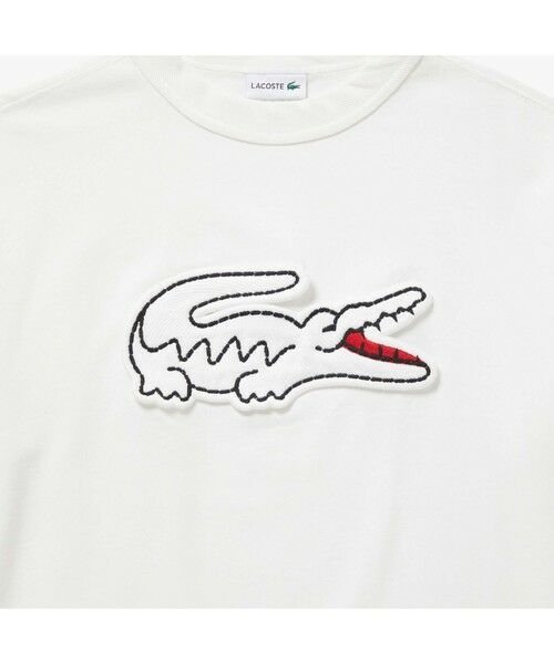 LACOSTE / ラコステ スウェット | ビッグクロック半袖スウェット | 詳細4