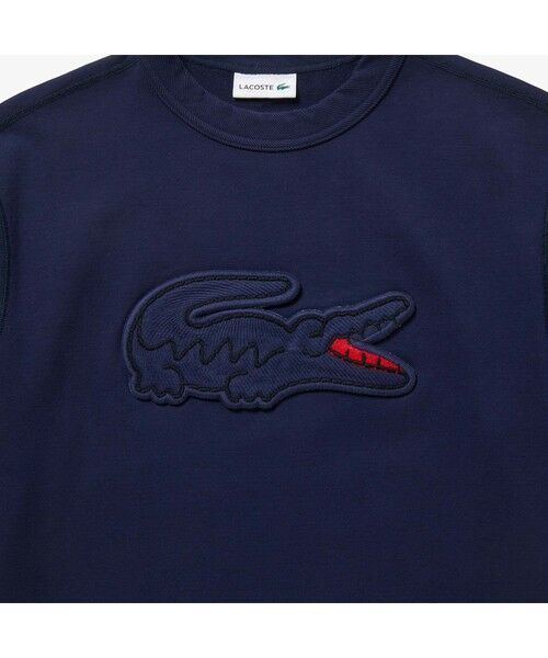 LACOSTE / ラコステ スウェット | ビッグクロック半袖スウェット | 詳細12