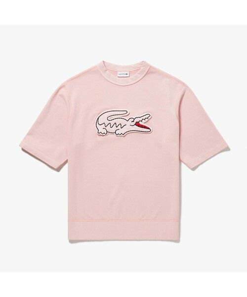 LACOSTE / ラコステ スウェット | ビッグクロック半袖スウェット | 詳細15