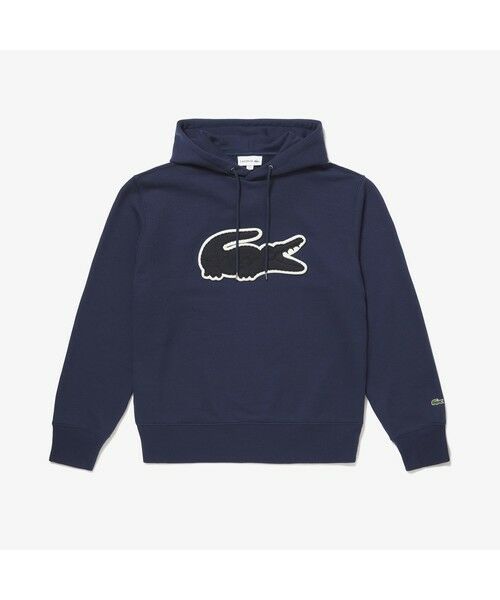 LACOSTE / ラコステ パーカー | ビッグクロックエンブレムスウェットパーカ | 詳細1