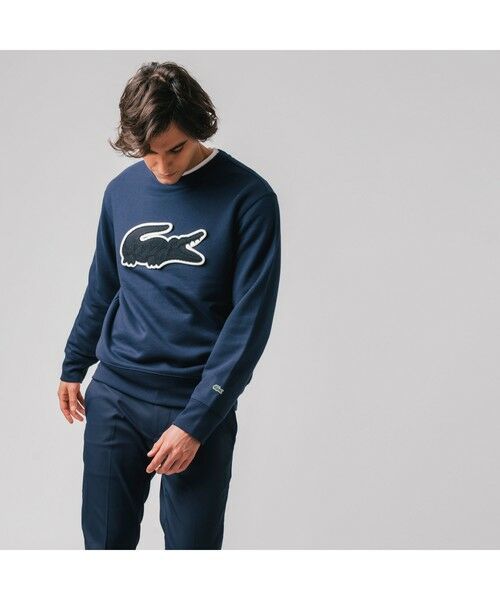 LACOSTE / ラコステ スウェット | ビッグクロックエンブレムクルーネックスウェット | 詳細3