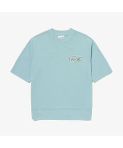 オーバーサイズクロックエンブレムスウェットTシャツ