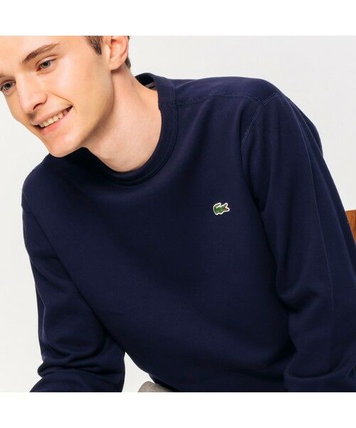 LACOSTE / ラコステ スウェット | レギュラーフィット プレミアムコットンクルーネックスウェット | 詳細1