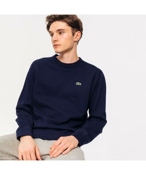 ☆Lacoste☆ラコステ スウェット 新品 ネイビー S（日本サイズM)