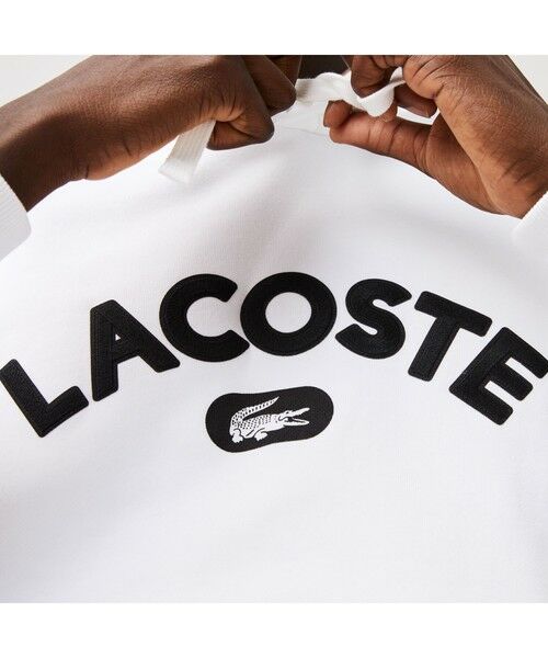 LACOSTE / ラコステ パーカー | ロゴプリントフードスウェットシャツ | 詳細3