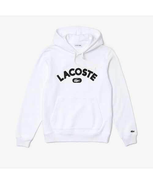 セール】 ロゴプリントフードスウェットシャツ （パーカー）｜LACOSTE