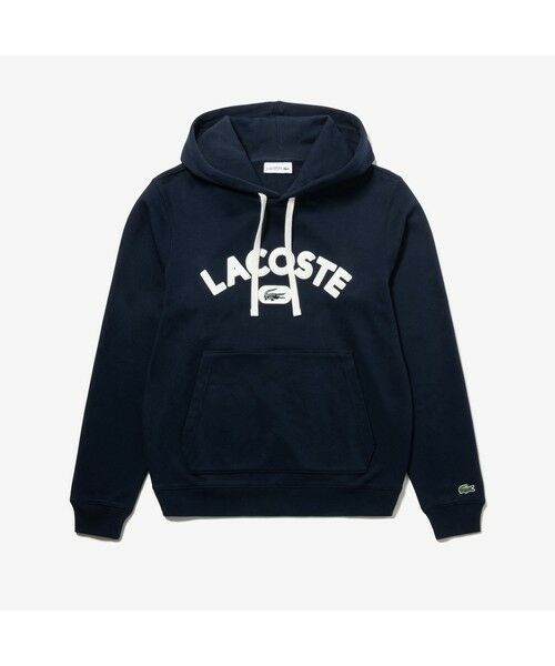 セール】 ロゴプリントフードスウェットシャツ （パーカー）｜LACOSTE