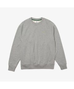 LACOSTE L!VEメタルバッジクルーネックスウェット