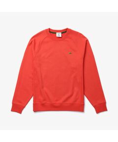 LACOSTE L!VEメタルバッジクルーネックスウェット