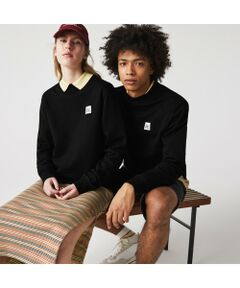 LACOSTE / ラコステ スウェット | LACOSTE L!VEスクエア織ネームクルーネックスウェット