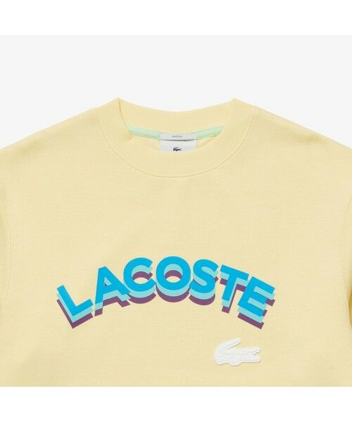 LACOSTE / ラコステ スウェット | LACOSTE L!VE 3Dアーチネームクルーネックスウェット | 詳細1