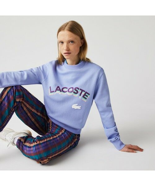 LACOSTE / ラコステ スウェット | LACOSTE L!VE 3Dアーチネームクルーネックスウェット | 詳細3