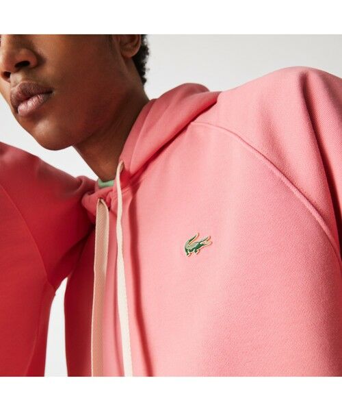 LACOSTE / ラコステ パーカー | LACOSTE L!VEメタルワニロゴバッジスウェットパーカ | 詳細8