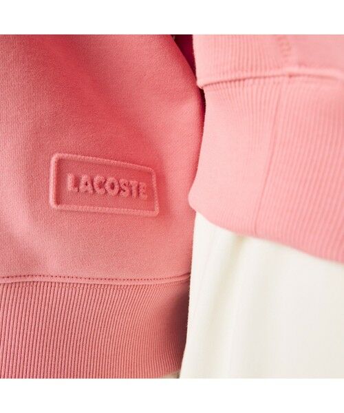 LACOSTE / ラコステ パーカー | LACOSTE L!VEメタルワニロゴバッジスウェットパーカ | 詳細11