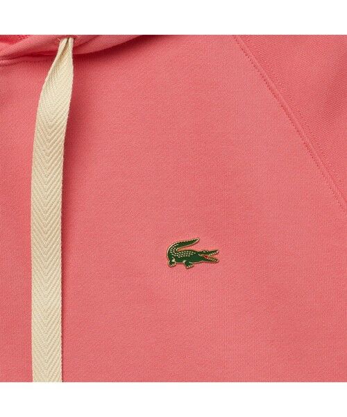 LACOSTE / ラコステ パーカー | LACOSTE L!VEメタルワニロゴバッジスウェットパーカ | 詳細3