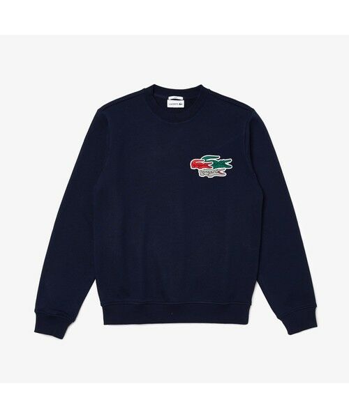 LACOSTE / ラコステ スウェット | マルチクロックエンブレムオーガニックコットンスウェットシャツ | 詳細1