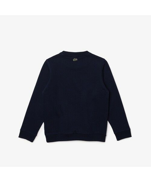 LACOSTE / ラコステ スウェット | ボーイズサイドプリントクルーネックスウェット | 詳細1