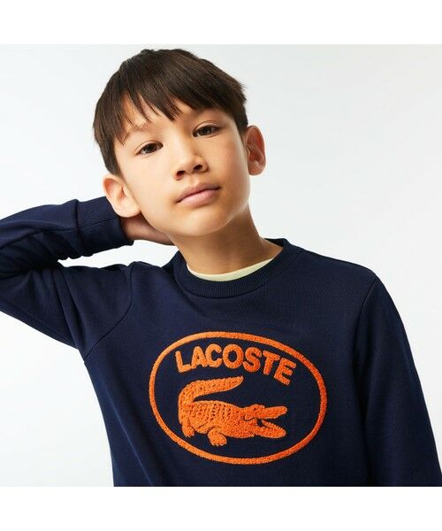 LACOSTE / ラコステ スウェット | KIDSパイルクロッククルーネックスウェット | 詳細1