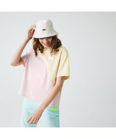 LACOSTE / ラコステ Tシャツ | LACOSTE L!VE バイカラーボクシーフィットTシャツ