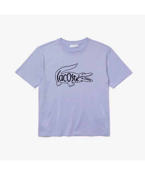 LACOSTE / ラコステ Tシャツ | クロコロゴプリントTシャツ | 詳細4